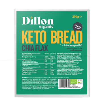 Dillion Organic Keto Bread Chia Flax