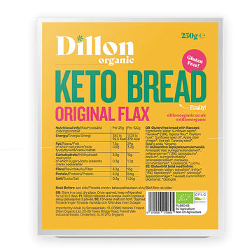 Dillon Organic Keto Bread Original Flax