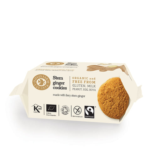 Freee by Doves Farm Gluten Free Organic Stem Ginger Cookies