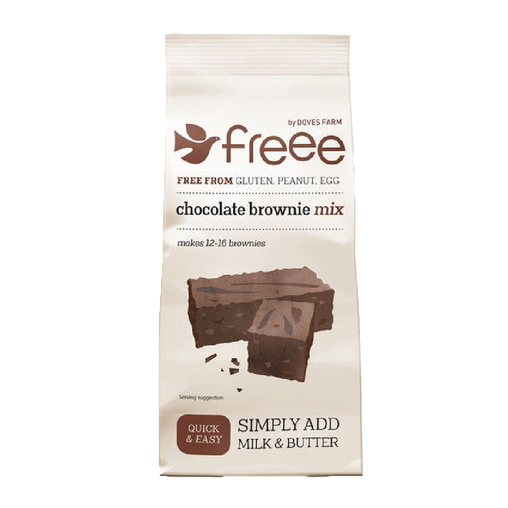 bag of Freee by Doves Farm Gluten Free Chocolate Brownie Mix
