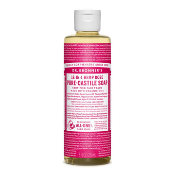 Dr. Bronner Rose Pure Castile Soap 237ml