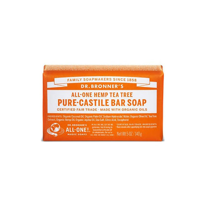 Dr. Bronner Tea Tree Pure Castile Soap soap bar