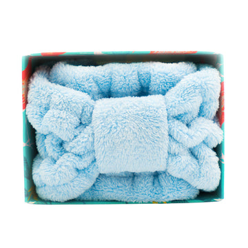 Blue, Soft &amp; Plushy Headband Gift Box