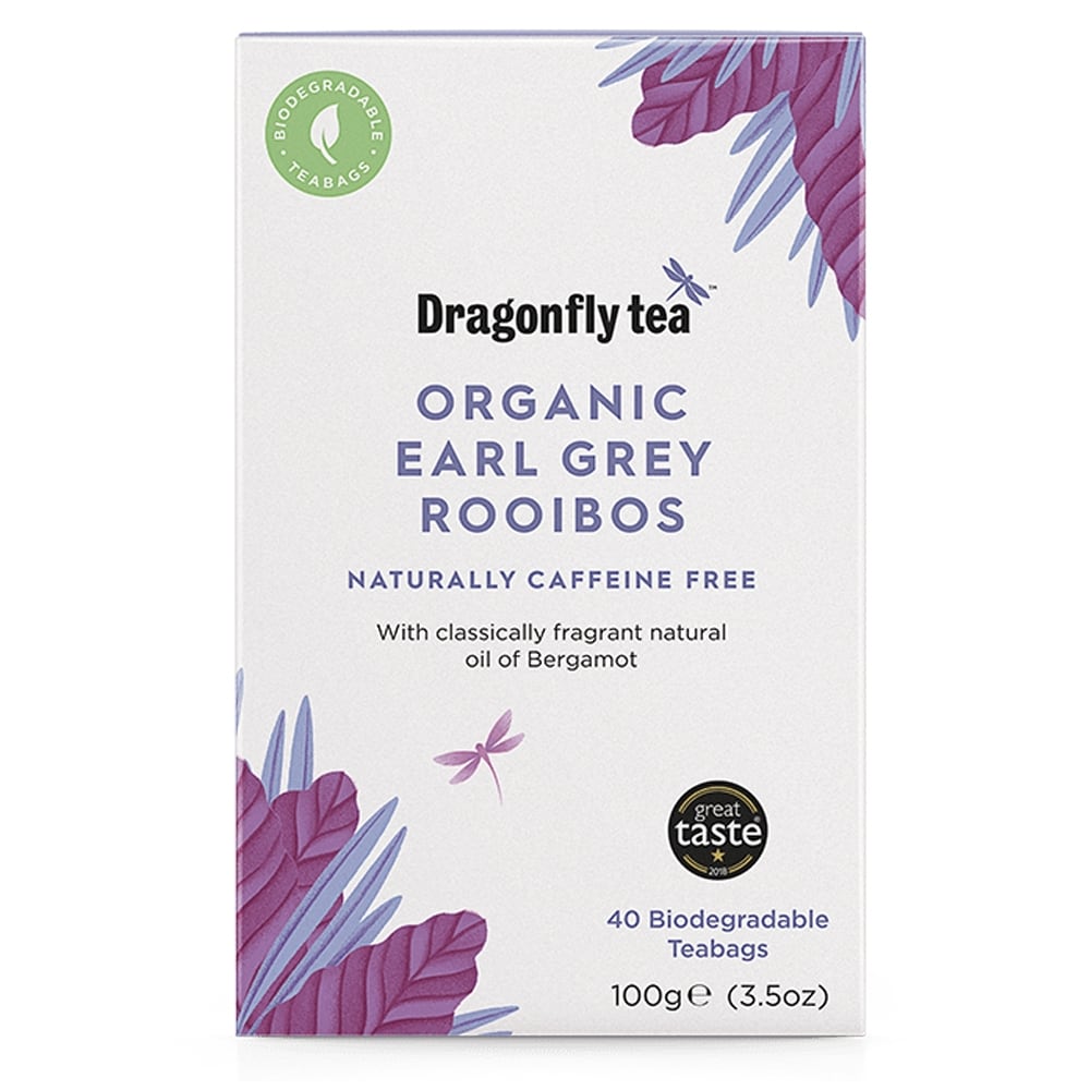 Dragonfly Organic Earl Grey Rooibos Tea