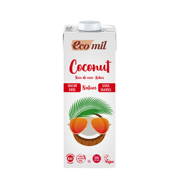 carton of Ecomil Coconut Milk