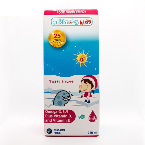 Eskimo-3 Kids Omega 3 Liquid – Tutti Frutti
