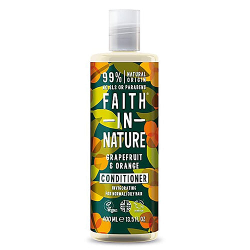 bottle of Faith In Nature Grapefruit &amp; Orange Conditioner