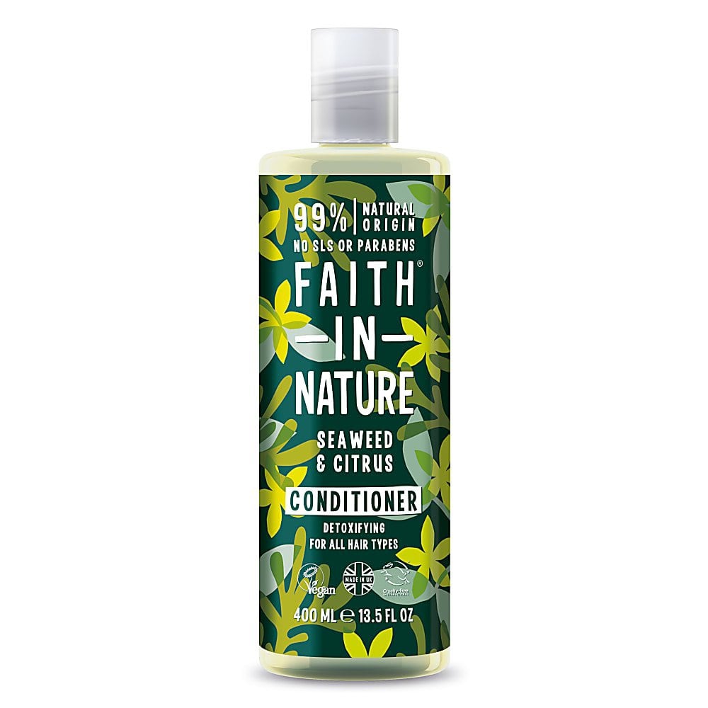 bottle of Faith In Nature Seaweed &amp; Citrus Conditioner
