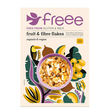 Freee by Doves Farm Gluten Free Organic Fruit &amp; Fibre Flakes