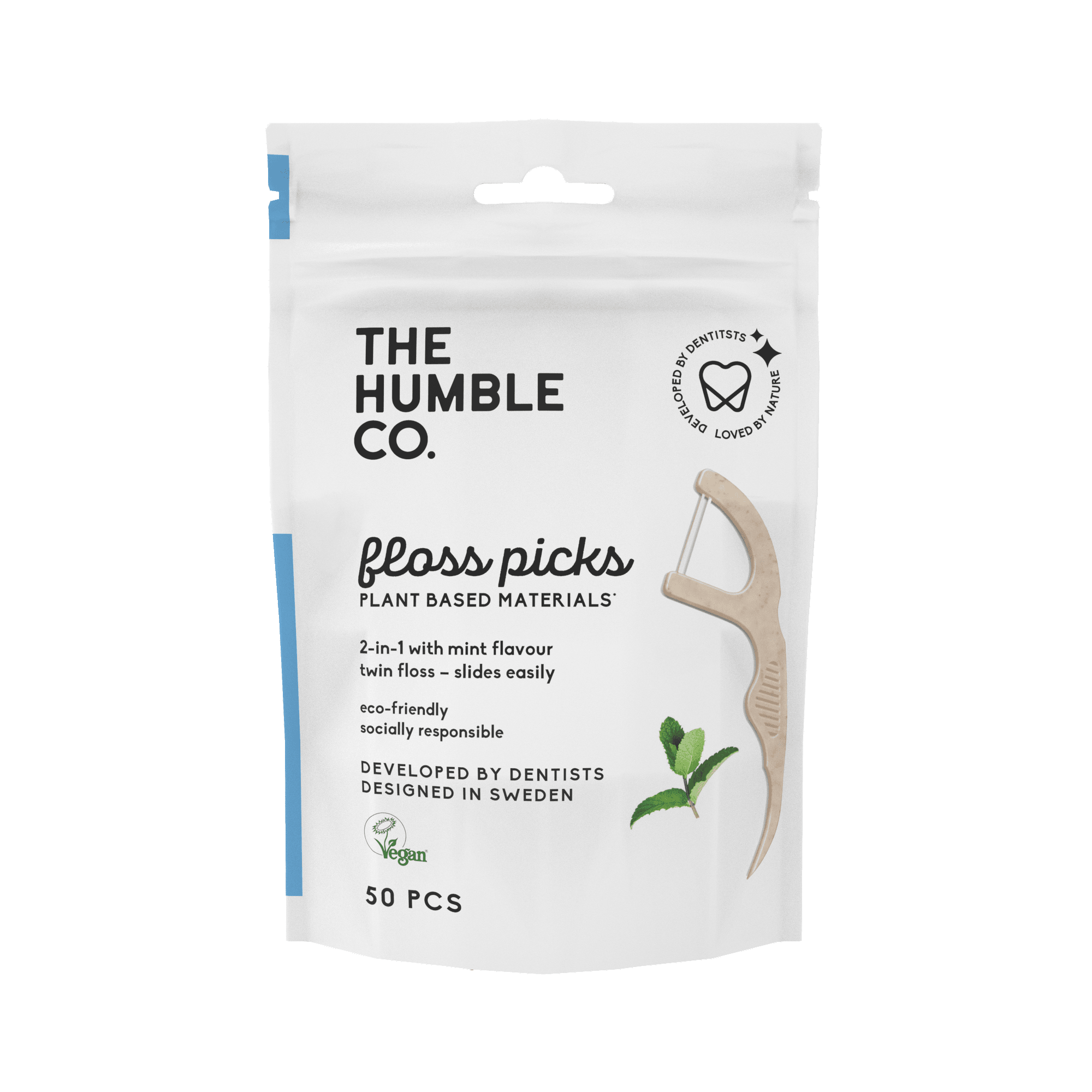 The Humble Co Natural Humble Floss Picks