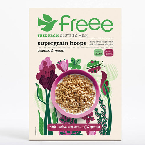 Freee By Doves Farm Gluten Free Organic Supergrain Hoops