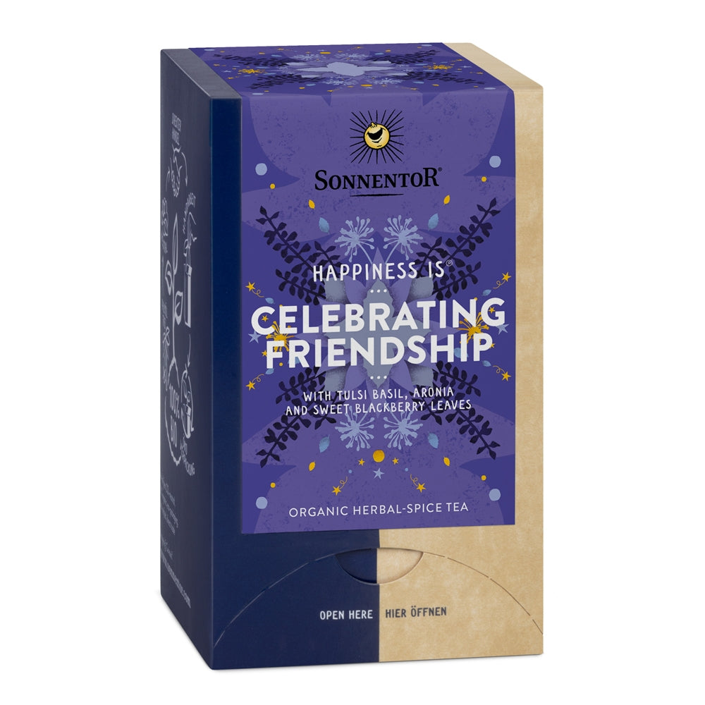 Sonnentor Organic Happiness is Celebrating Friendship Herbal Tea