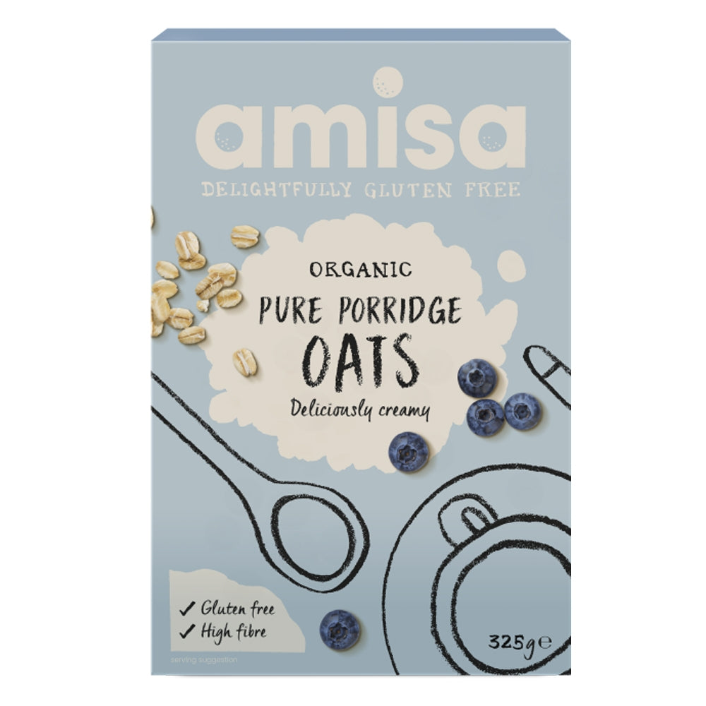 Amisa Organic Gluten Free Porridge Oats