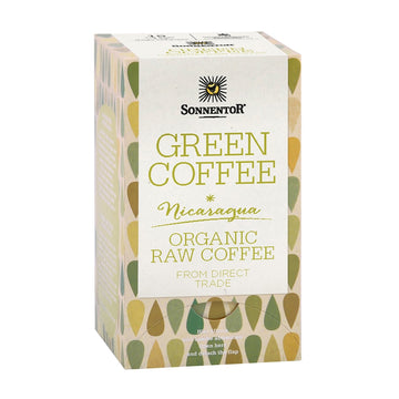 box of Sonnentor Organic Green Coffee