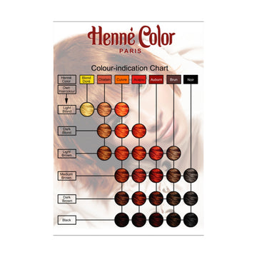 Henne Color Chart