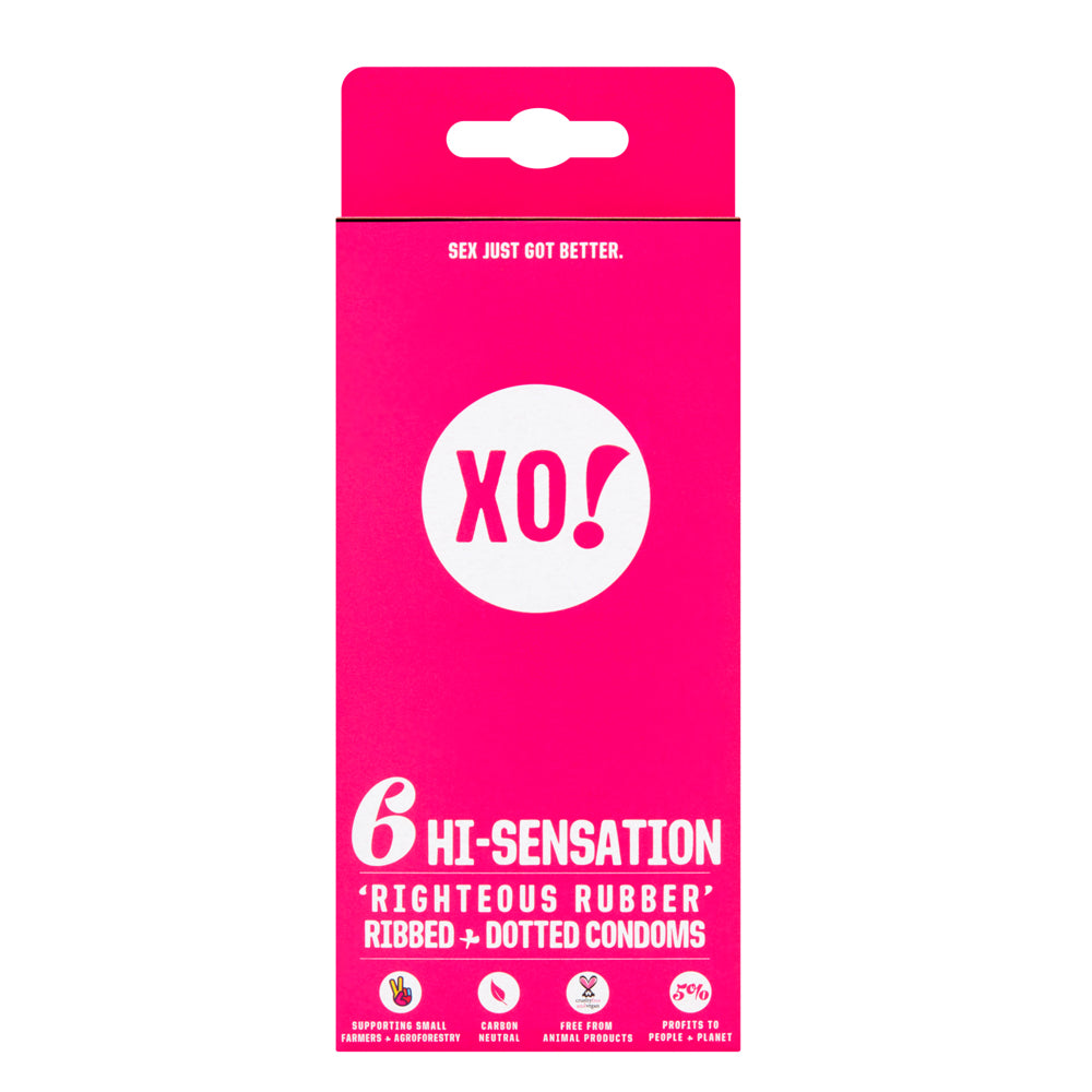 FLO XO! Hi-Sensation Condoms