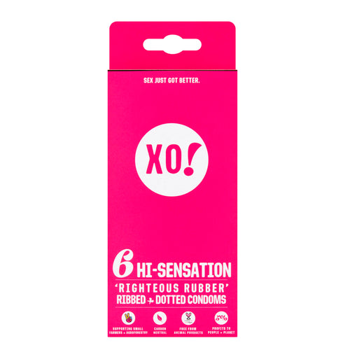 FLO XO! Hi-Sensation Condoms