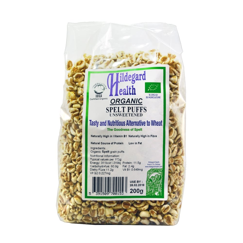 Hildegard Health Organic Spelt Puffs (Unsweetened)