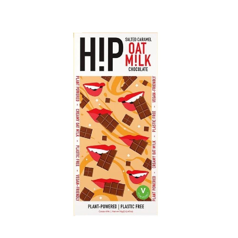 HIP Salted Caramel Oat Milk Chocolate Bar