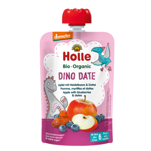 Holle Organic Dino Date Fruit Pouch