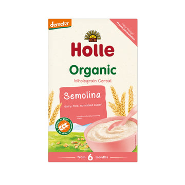 box of Holle Organic Semolina Porridge
