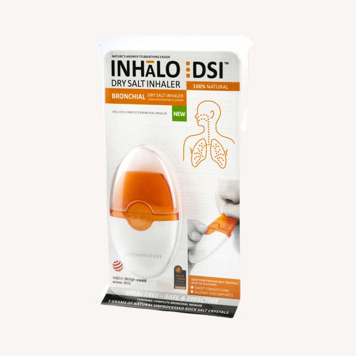 Inhalo Dry Salt Inhaler Bronchial