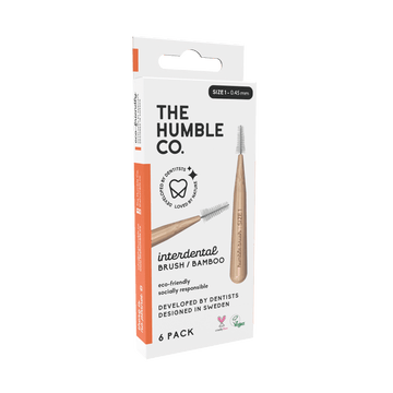 The Humble Co Interdental Brush Bamboo - size 1