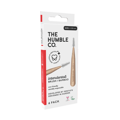 The Humble Co Interdental Brush Bamboo - Size 2
