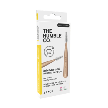 The Humble Co Interdental Brush Bamboo - size 4