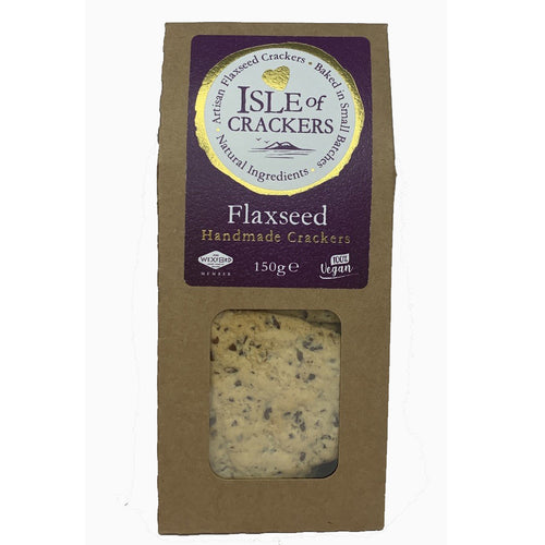 Isle of Crackers Flaxseed Crackers