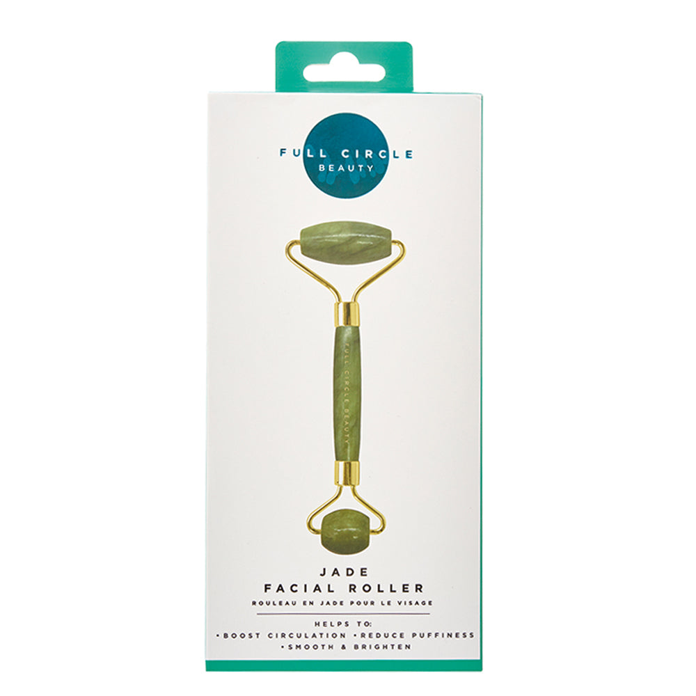 Full Circle Beauty Dual-Ended Jade Facial Roller