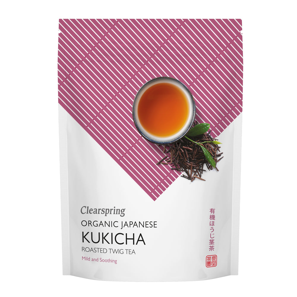 Clearspring Organic Japanese Roasted Twig Tea Kukicha
