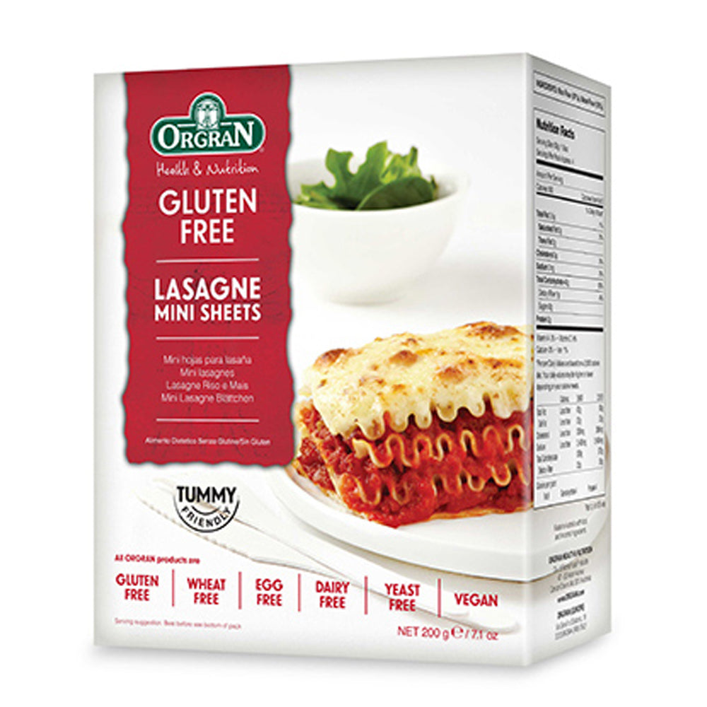 Orgran Gluten Free Lasagne Mini Sheets