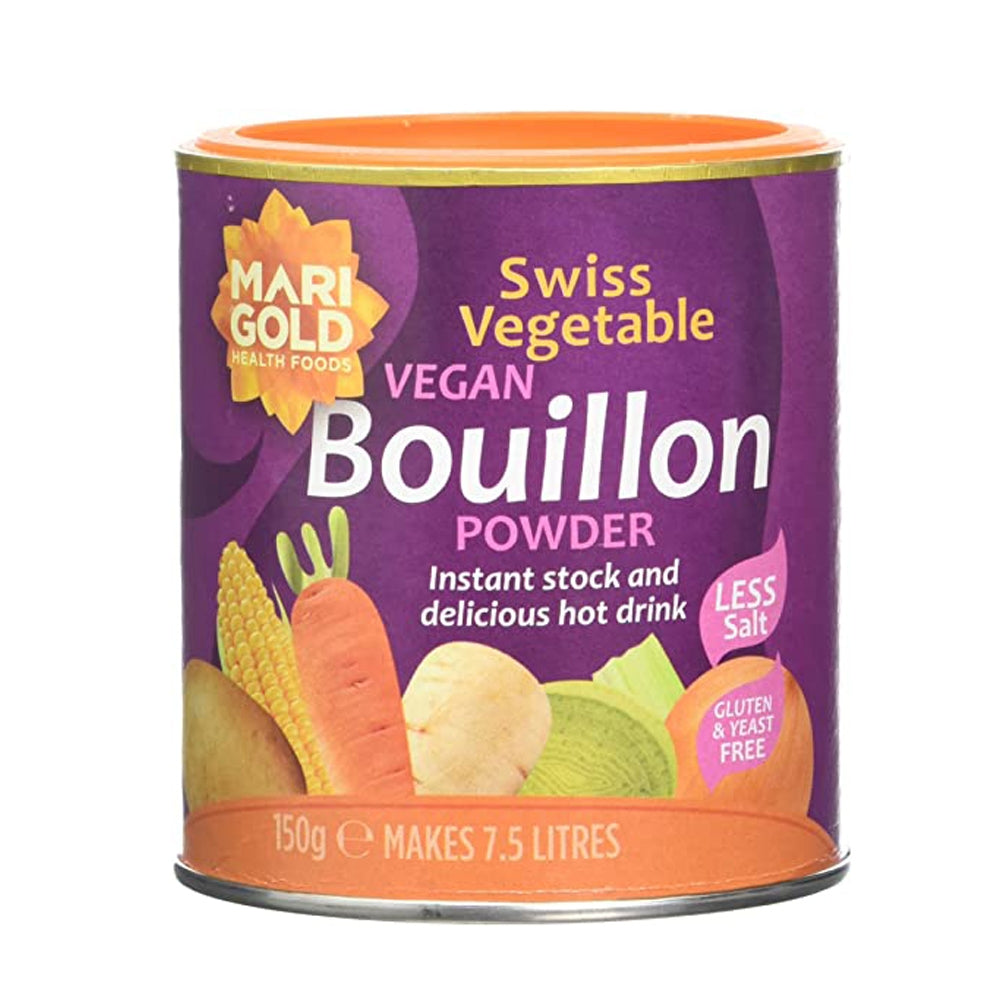 Marigold Less Salt Swiss Vegetable Vegan Bouillon Powder