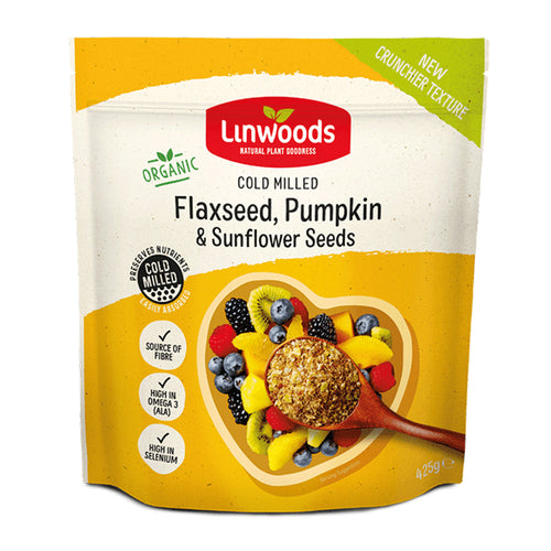 Linwoods Milled Organic Flaxseed Sunflower &amp; Pumpkin Seeds