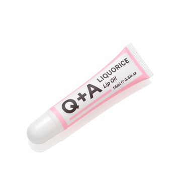 Q+A Liquorice Lip Oil tube