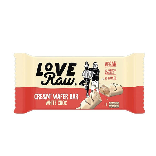 Love Raw White Choc Cre&amp;m Wafer Bar