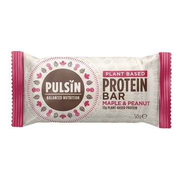 Pulsin Maple &amp; Peanut Protein Bar