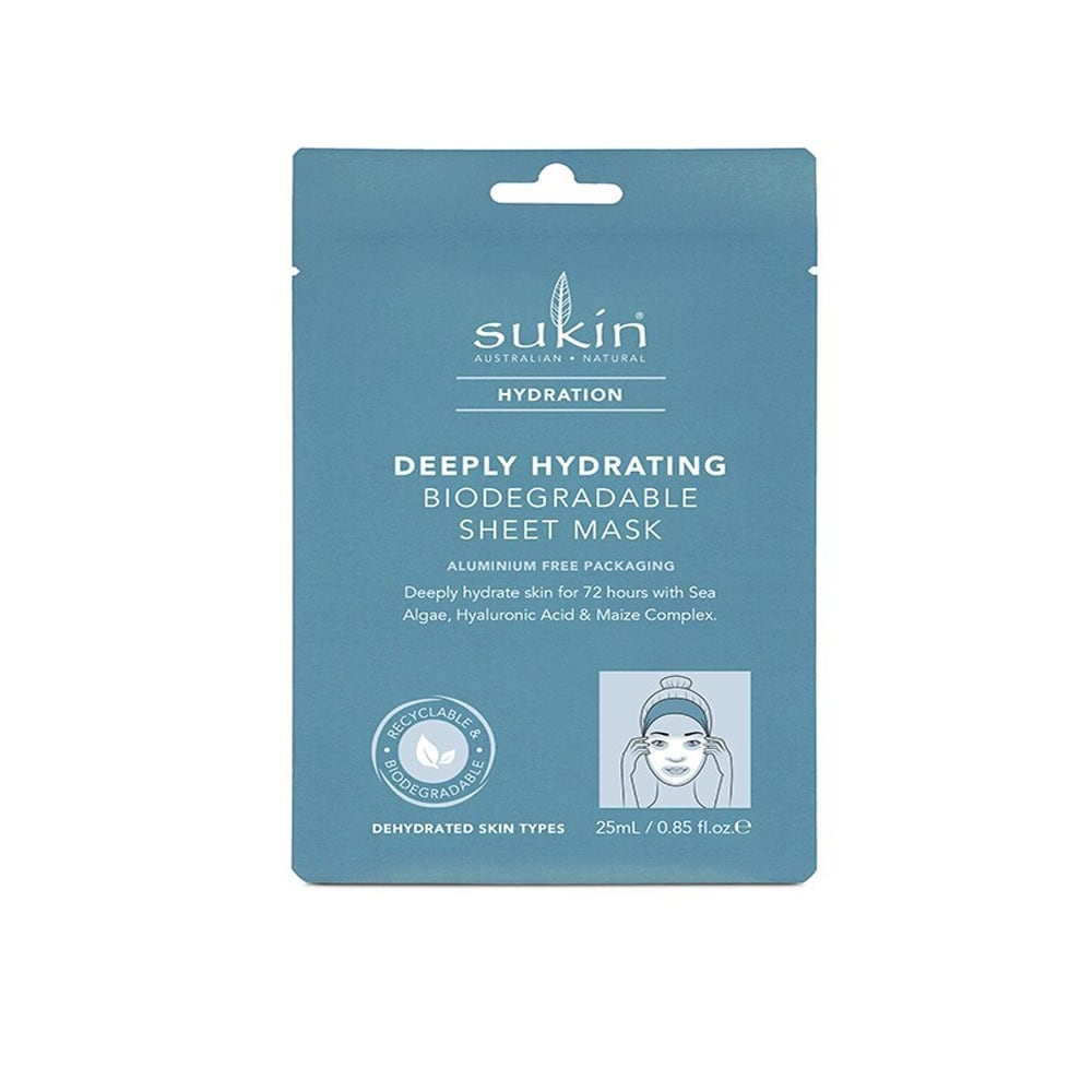 Sukin Hydration Deeply Biodegradable Hydrating Sheet Mask