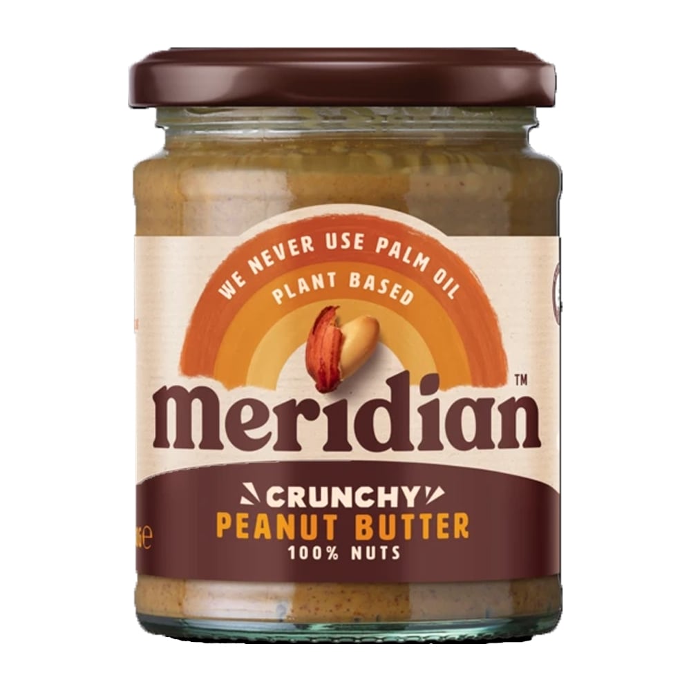 Meridian Crunchy Peanut Butter (No Salt)