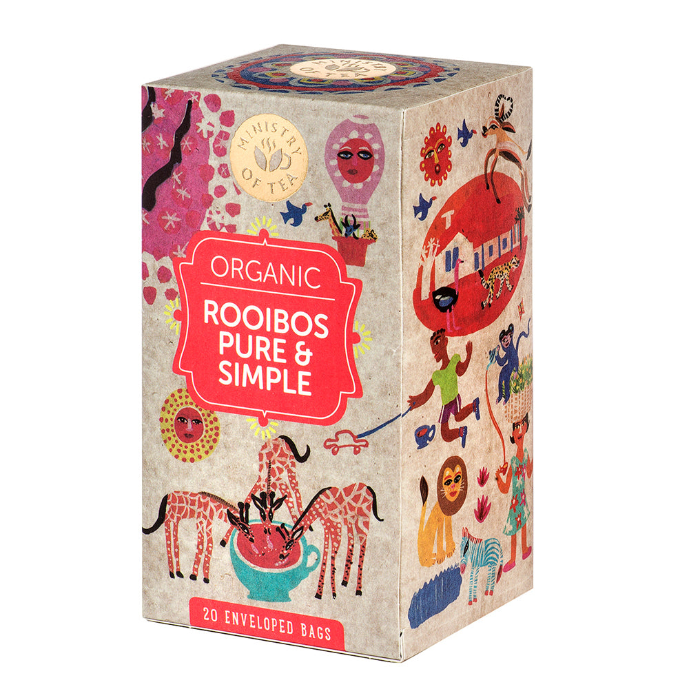 Mission Tea Rooibos Ministry of Tea Organic Rooibos Pure & Simple | Evergreen
