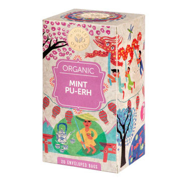 box of Ministry Of Tea Organic Mint Pu-Erh