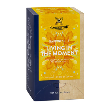 Sonnentor Organic Happiness Is Living In the Moment Herbal Tea