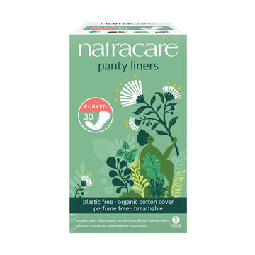 Natracare Organic Panty Liners - Curved
