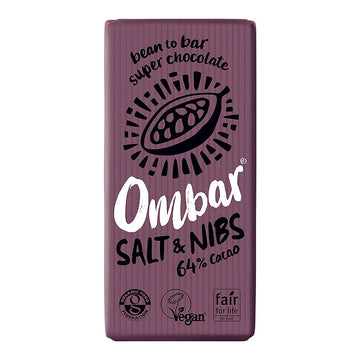 Ombar Salt and Nibs 64% Cacao