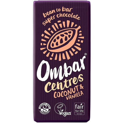 Ombar Centres - Coconut &amp; Vanilla Chocolate