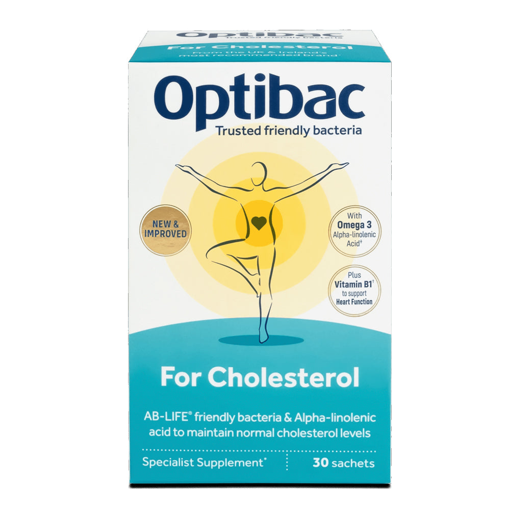 box of Optibac for Cholesterol