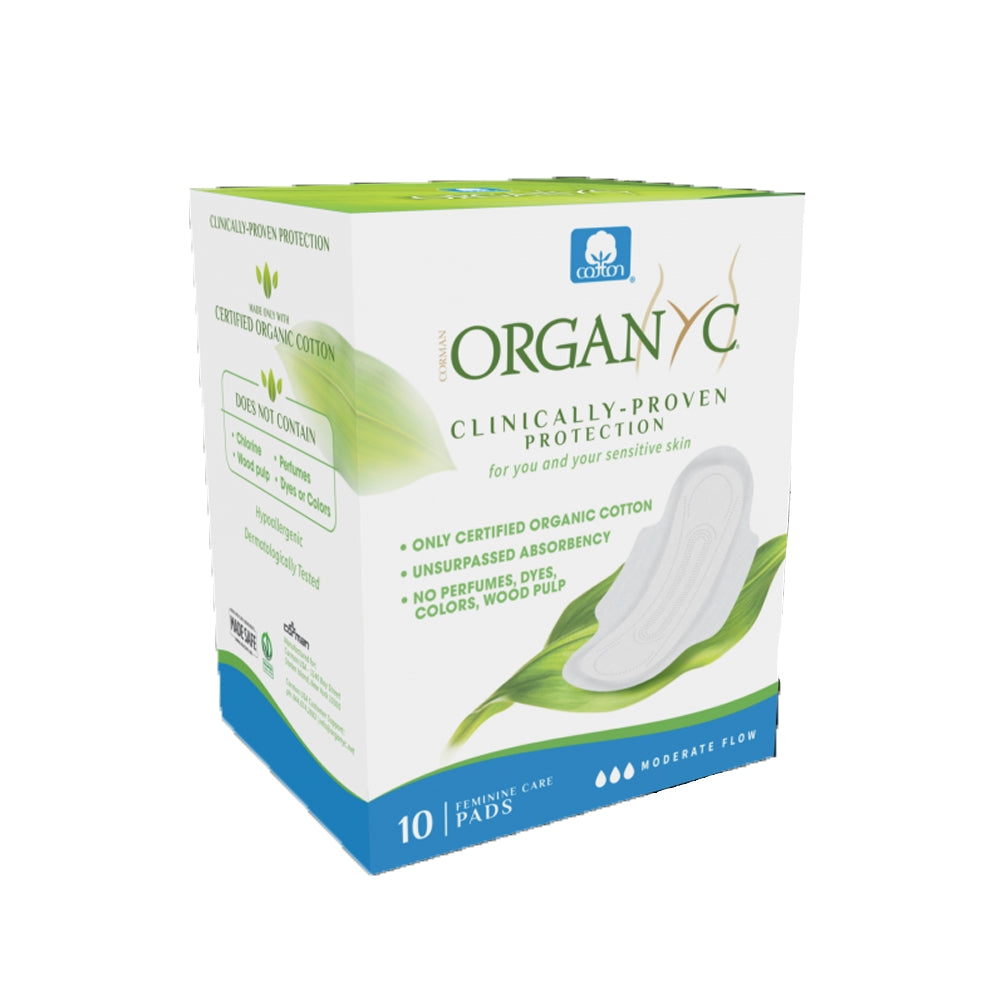 Organic cotton feminine hygiene hot sale products