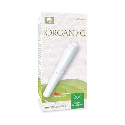 box of Organyc Super Tampon with Applicator
