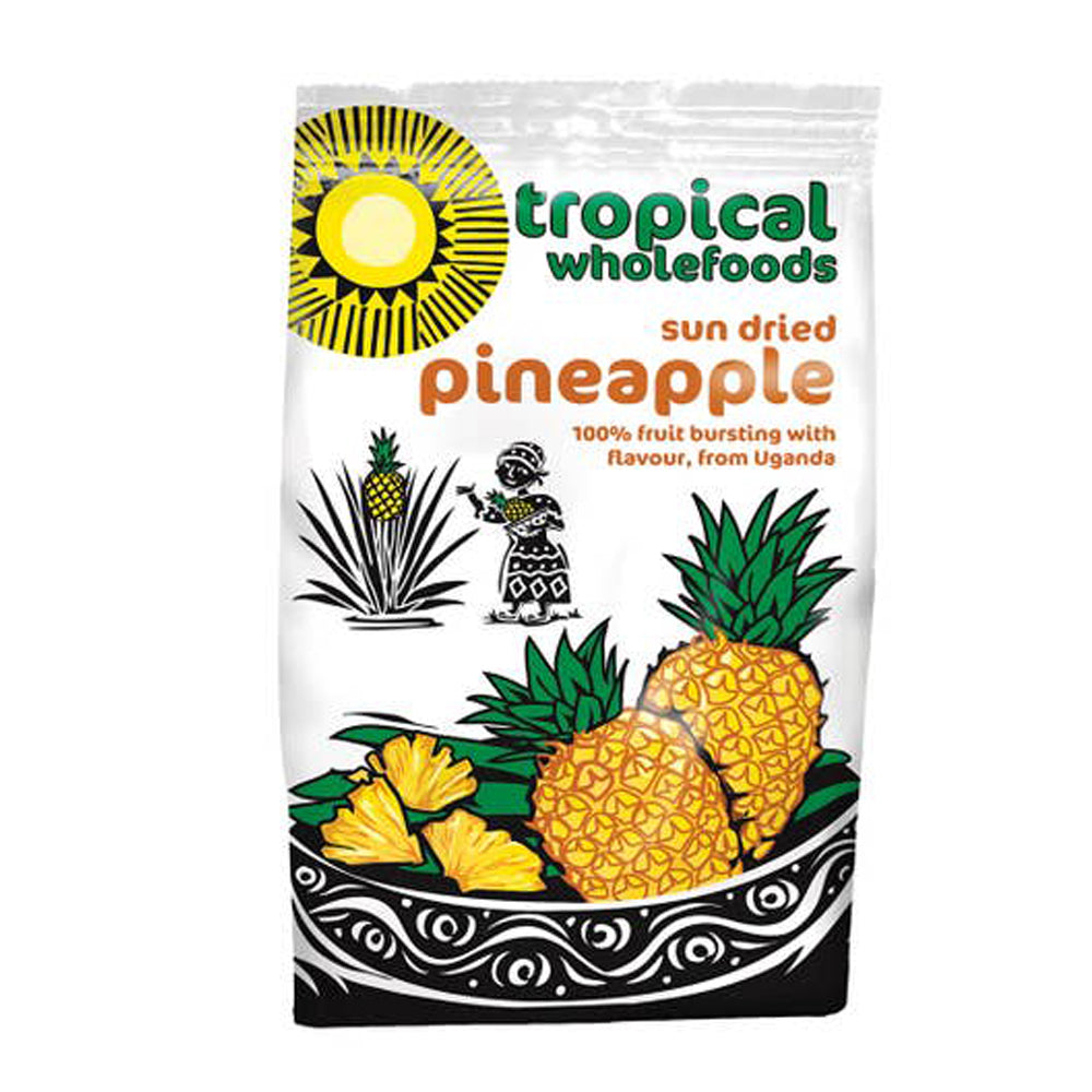 Tropical Wholefoods Organic Sun Dried Pineapple